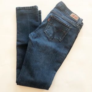 Levi's 524 Too Super Low denim jeans